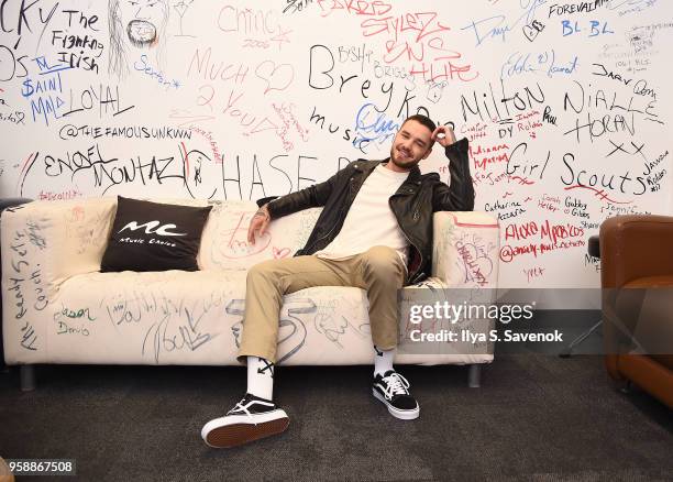 Musician Liam Payne visits Music Choice at Music Choice on May 15, 2018 in New York City.