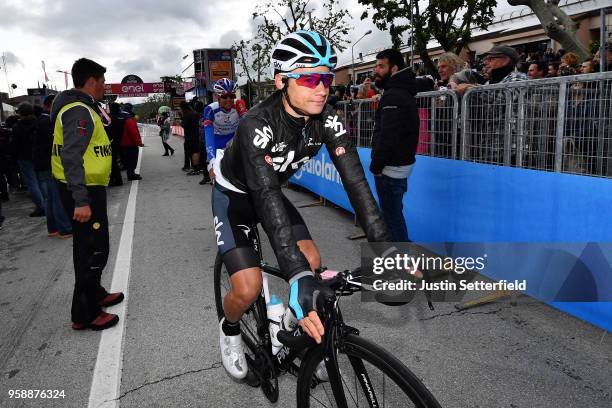 Arrival / Kenny Elissonde of France and Team Sky / during the 101st Tour of Italy 2018, Stage 10 a 244km stage from Penne to Gualdo Tadino / Giro...