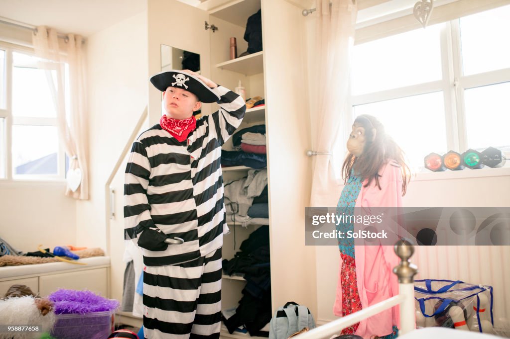 Dressing Up at Home