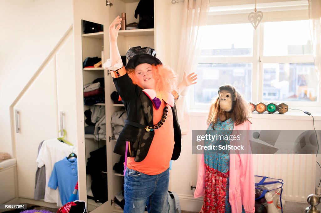 Dressing Up at Home