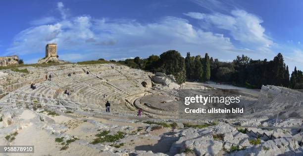 Teatro Greco, Neapolis, Syrakus, Sizilien, Italien