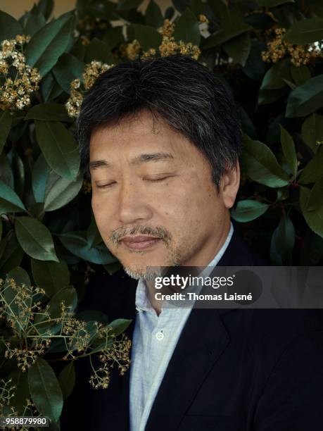 Filmmaker Hirokazu Kore-eda is photographed for Gala Croisette, on May, 2018 in Cannes, France. . .