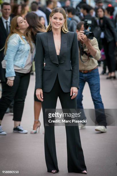 Model Doutzen Kroes is seen at Grand Hyatt Hotel Martinez during the 71st annual Cannes Film Festival on May 15, 2018 in Cannes, France.