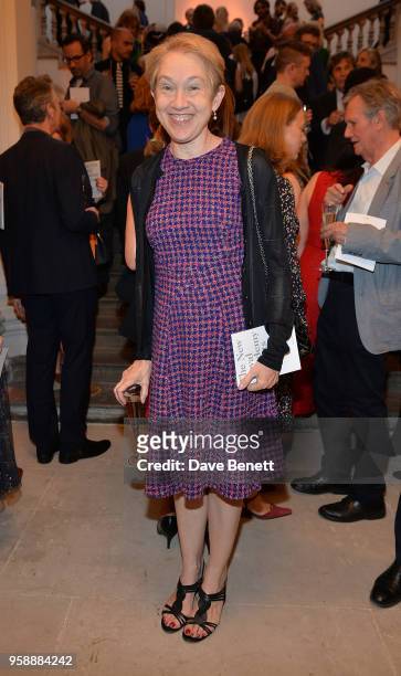 Justine Picardie attends the unveiling of the newly refurbished Royal Academy of Arts, celebrating the 250th anniversary of the RA, on May 15, 2018...