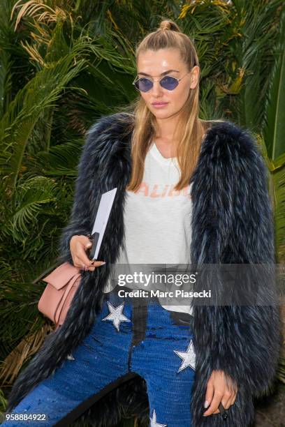 Model Alina Baikova is seen during the 71st annual Cannes Film Festival on May 15, 2018 in Cannes, France.