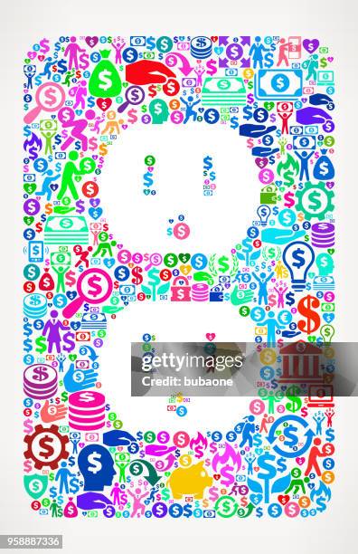 outlet money vector icon pattern - socket set stock illustrations