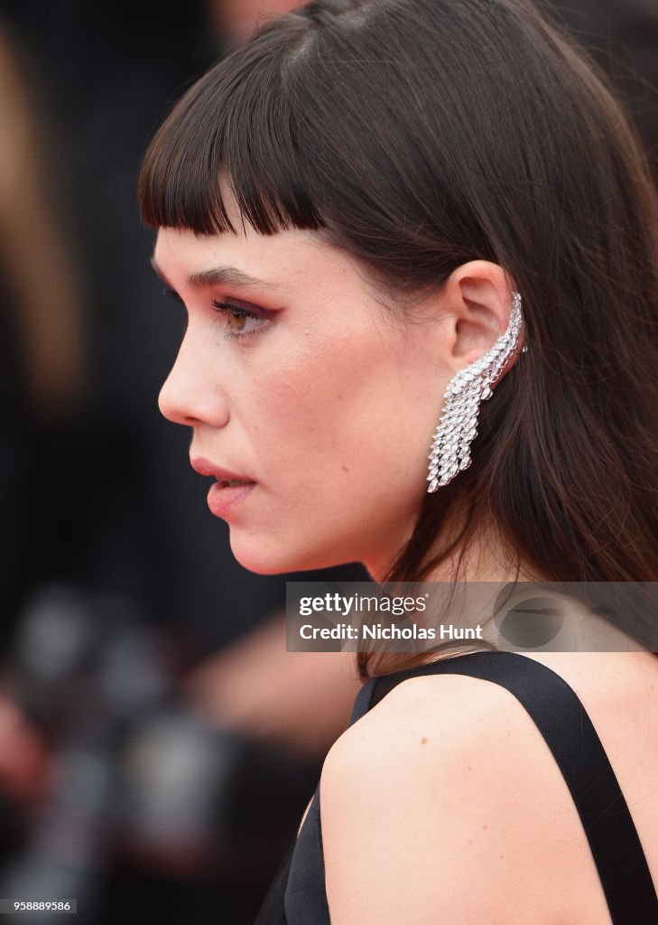 Astrid Berges-Frisbey attends the screening of "Solo: A Star Wars