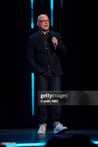 NBCUniversal Upfront in New York City on Monday, May 14, 2018 -- Pictured: Howie Mandel, "Deal or No Deal" on CNBC/"America's Got Talent" on NBC --