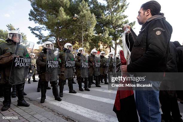 Police Riot Standoff 510 Supreme Court Of Greece Stock Photos, High-Res Pictures, and Images ...