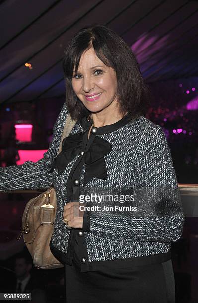 Arlene Phillips attends the World Premiere of St Trinian's 2: The Legend of Fritton's Gold at Empire Leicester Square on December 9, 2009 in London,...