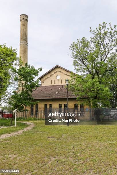 Olowianka sewage pumping station is seen in Gdansk, Poland on 15 May 2018 Over 50 milion untreated sewage is pumped directly into the Motlawa river...