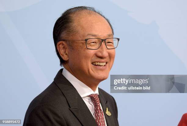 Summit in Hamburg : Jim Yong KIM , President of World Bank ,