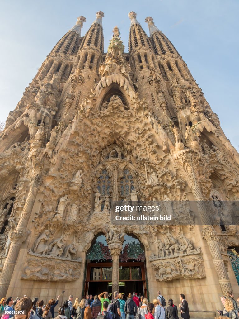 Spanien, Barcelona, Sagrada Familia