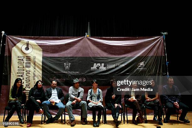 Casting members Laura de Ita, Catalina Lopez, Hugo Marquez, Damian Alcazar, Marisol Centeno, Kenya Marquez, Ana Ofelia Murguia, Karla Uribe and...