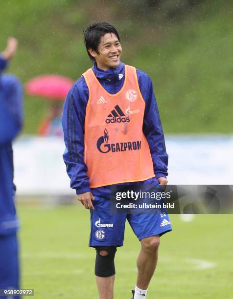 Fussball GER, 1. Bundesliga Saison 2017 2018, Trainingslager des FC Schalke 04 in Mittersill, Training, Atsuto Uchida