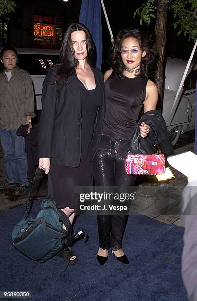 Sheila Kelley and Sandra Oh