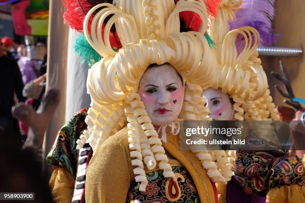 Karneval in Valletta - Landessprache Carnival - Hauptstadt Valletta, Teilnehmer am Karnevalsumzug