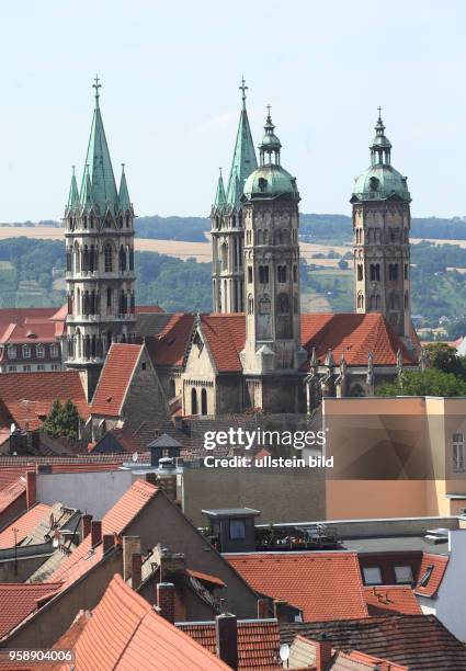 Sachsen Anhalt Stadtansicht Ansicht Naumburg Naumburger Dom