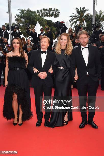 Elodie Bouchez, Alex Lutz, Pascale Arbillot and guest attend the screening of "Solo: A Star Wars Story" during the 71st annual Cannes Film Festival...