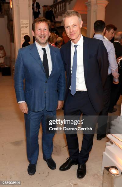 Ed Vaizey and Tim Marlow attend the new Royal Academy of Arts opening party at Royal Academy of Arts on May 15, 2018 in London, England.