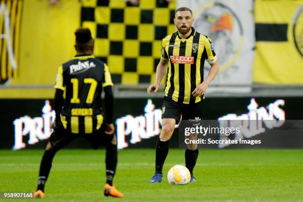 Guram Kashia of Vitesse during the Dutch Eredivisie match between Vitesse v FC Utrecht at the GelreDome on May 15, 2018 in Arnhem Netherlands