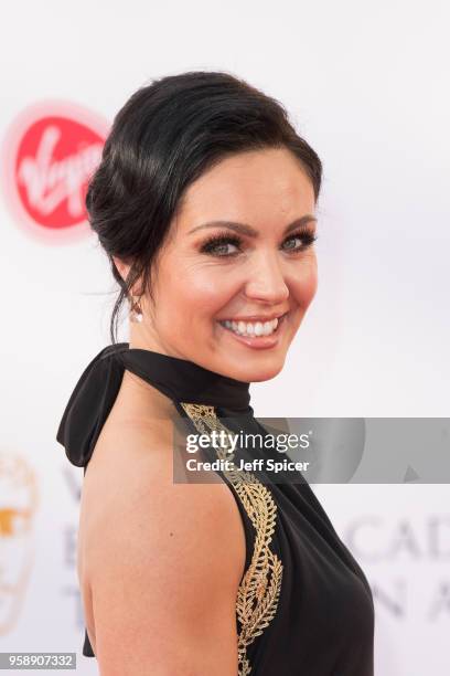 Amy Dowden attends the Virgin TV British Academy Television Awards at The Royal Festival Hall on May 13, 2018 in London, England.