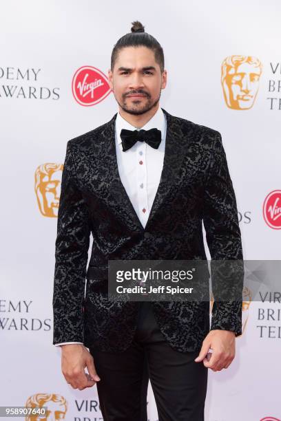 Louis Smith attends the Virgin TV British Academy Television Awards at The Royal Festival Hall on May 13, 2018 in London, England.