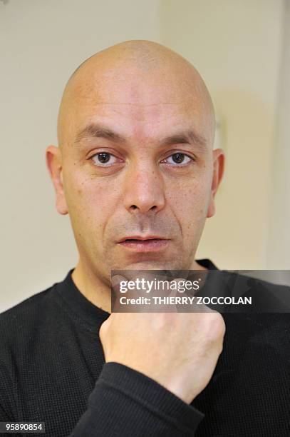 Photo prise le 19 Janvier 2010 à Riom de Jean-Philippe Rouchon, un osteopathe de 42 ans résidant dans le Puy-de-Dôme et qui affirme être un...