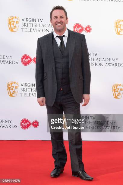 Lee Mack attends the Virgin TV British Academy Television Awards at The Royal Festival Hall on May 13, 2018 in London, England.