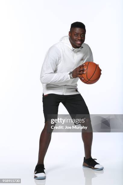 Draft Prospect, Rawle Alkins poses for a portrait during the 2018 NBA Combine circuit on May 15, 2018 at the Intercontinental Hotel Magnificent Mile...