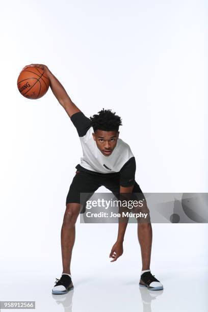 Draft Prospect, Jaylen Hands poses for a portrait during the 2018 NBA Combine circuit on May 15, 2018 at the Intercontinental Hotel Magnificent Mile...