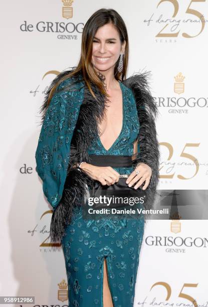 Christina Pitanguy attends the De Grisogono Party during the 71st annual Cannes Film Festival at on May 15, 2018 in Antibes, France.