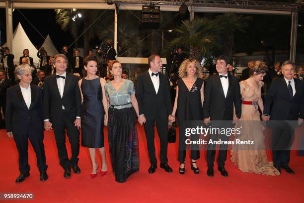 Producer Viola Prestieri, Nicola Giuliano, Jasmine Trinca, Isabella Ferrari, Valerio Mastandrea, Valeria Golino, Riccardo Scamarcio, Valentina Cervi...