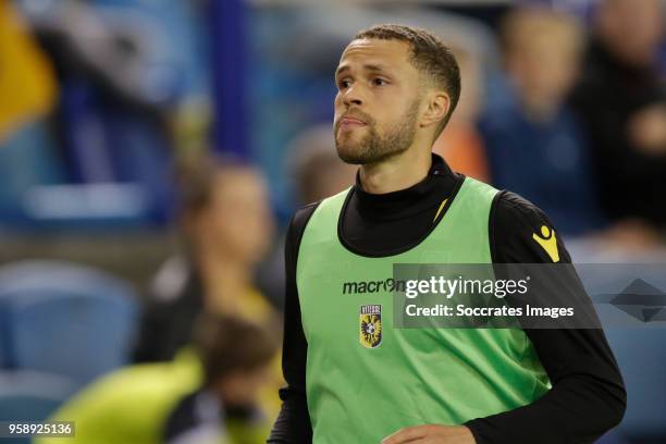 Luc Castaignos of Vitesse during the Dutch Eredivisie match between Vitesse v FC Utrecht at the GelreDome on May 15, 2018 in Arnhem Netherlands