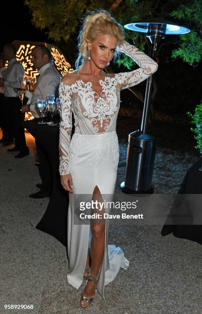 Victoria Silvstedt attends the de Grisogono party during the 71st annual Cannes Film Festival at Villa des Oliviers on May 15, 2018 in Cap d'Antibes,...