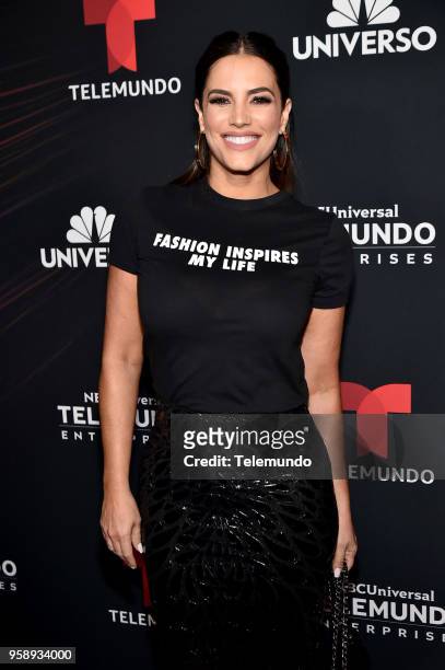 Telemundo Upfront Celebration in New York City on Monday, May 14, 2018 -- Pictured: Gaby Espino, on Telemundo--