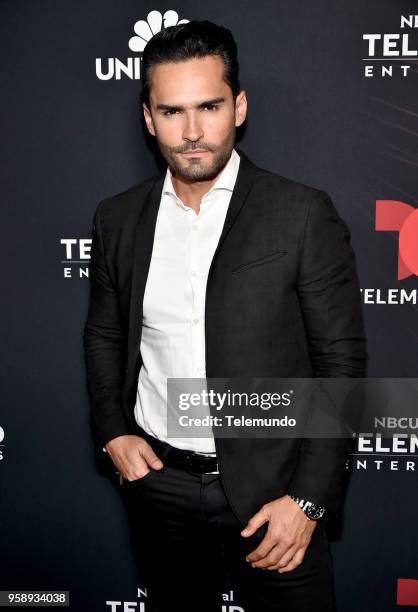 Telemundo Upfront Celebration in New York City on Monday, May 14, 2018 -- Pictured: Fabian Rios, "Si Senos Si Hay Paraiso" on Telemundo--