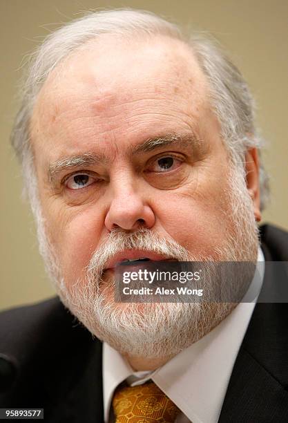 Energy Inc., Chairman of the Board and founder Bob Simpson testifies during a hearing before the Energy and Environment Subcommittee of the House...