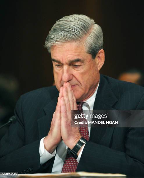 Director Robert Mueller appears before the Senate Judiciary Committee on the attempted Christmas Day attack, January 20, 2010 in the Dirksen Senate...