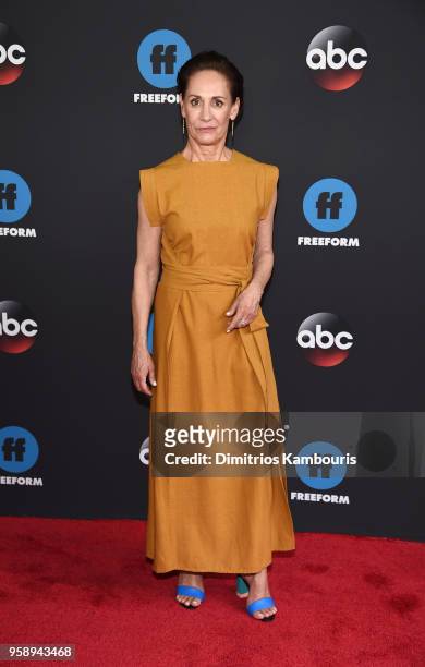 Actress Laurie Metcalf attends during 2018 Disney, ABC, Freeform Upfront at Tavern On The Green on May 15, 2018 in New York City.