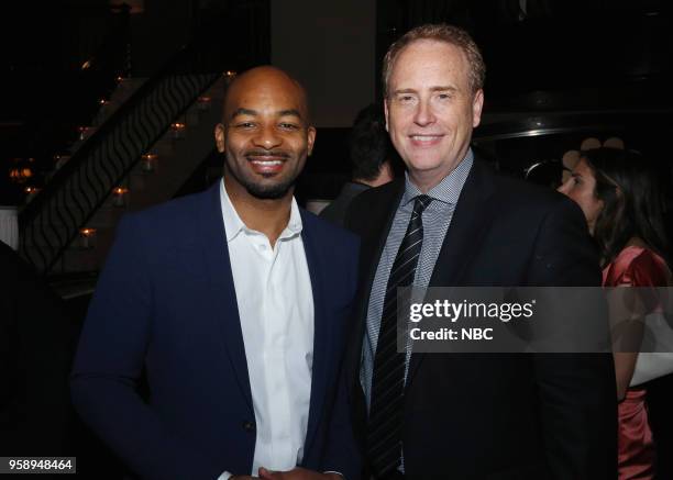 S Party at Del Posto Celebrating NBC's New Season -- Pictured: Brandon Victor Dixon, "Jesus Christ Superstar Live in concert" on NBC; Robert...