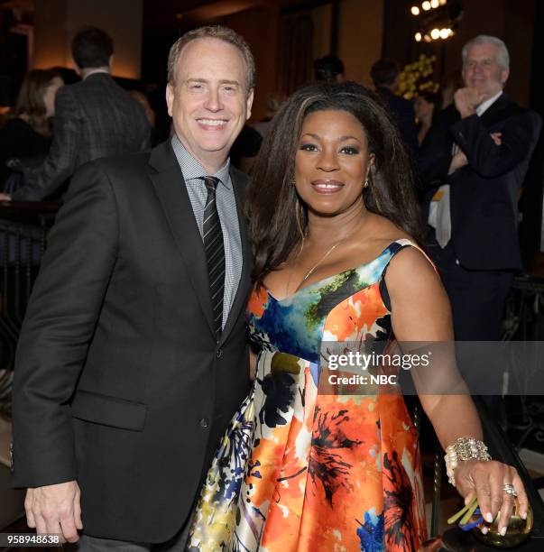 S Party at Del Posto Celebrating NBC's New Season -- Pictured: Robert Greenblatt, Chairman, NBC Entertainment; Lorraine Toussaint "The Village" on...