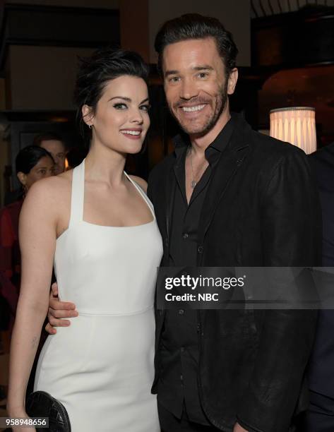 S Party at Del Posto Celebrating NBC's New Season -- Pictured: Jaimie Alexander "Blindspot" on NBC, Tommy Pelphrey --