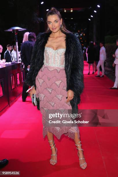Alina Baikova attends the De Grisogono party during the 71st annual Cannes Film Festival at on May 15, 2018 in Cap d'Antibes, France.