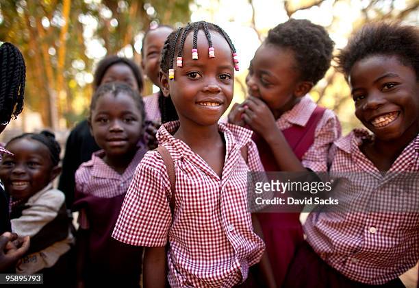 group of kids - africa stock pictures, royalty-free photos & images