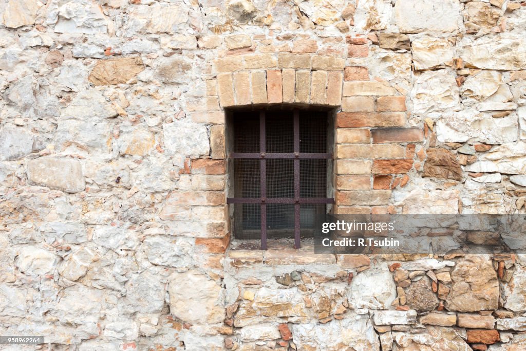 Middle Age Window Old And Aged Window Of A Traditional House High-Res Stock Photo - Getty ...