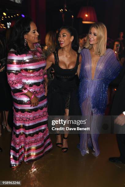 Isabel dos Santos, Nicole Scherzinger and Paris Hilton attend the de Grisogono party during the 71st annual Cannes Film Festival at Villa des...