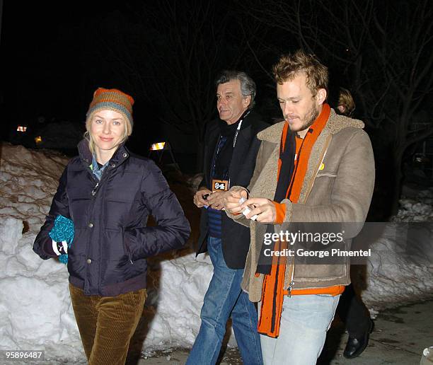 Naomi Watts and Heath Ledger