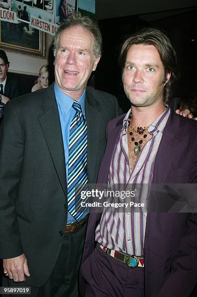 Loudon Wainwright III and son Rufus Wainwright