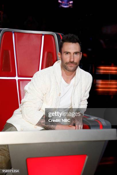 Live Semi Finals" Episode 1418B -- Pictured: Adam Levine --